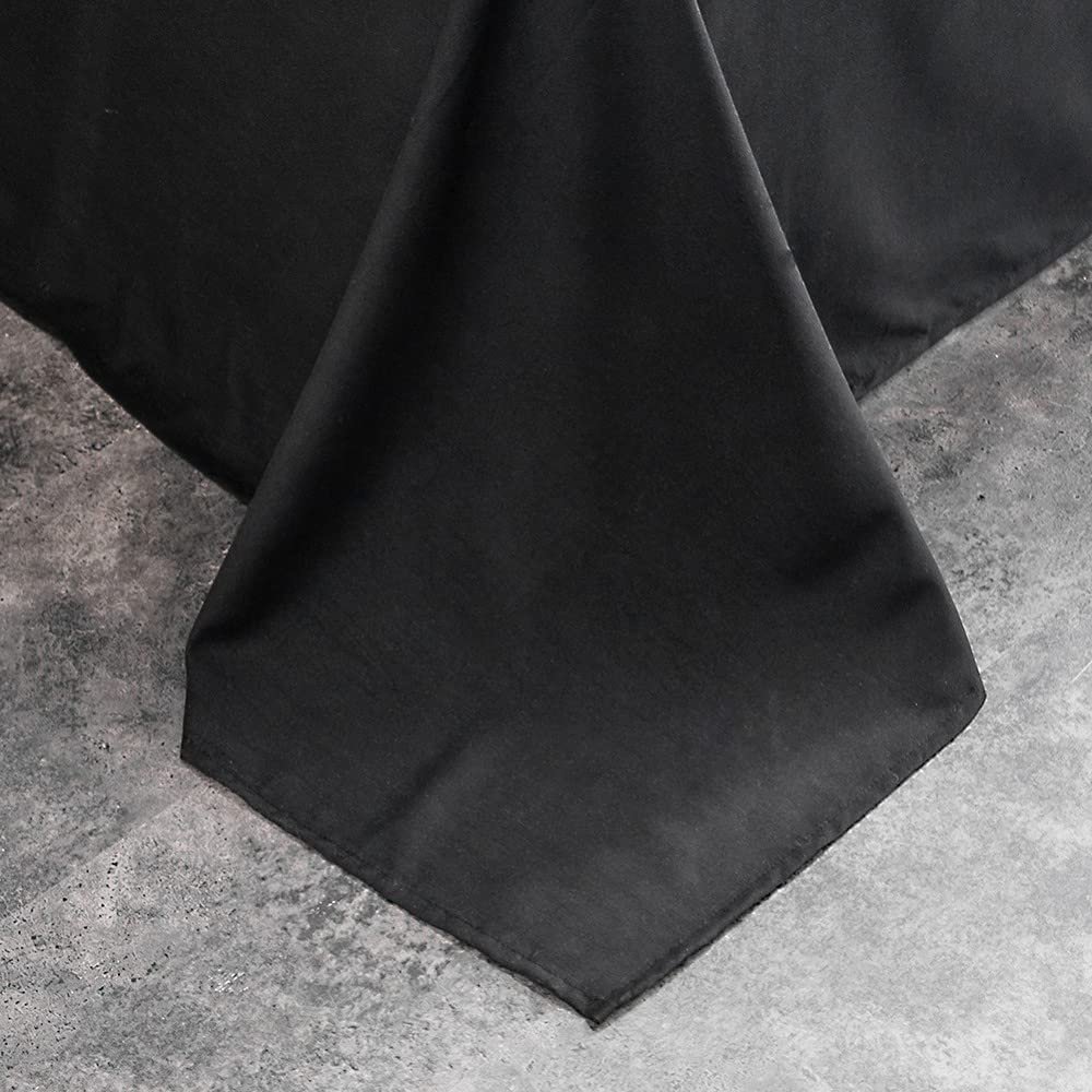 plain black bedseet 02